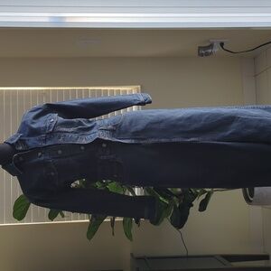 Universal Thread Black Denim Maxi Dress